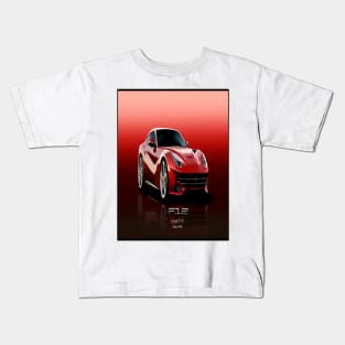 Ferrari F12 Kids T-Shirt